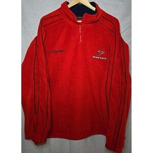 Iowa State Cyclones Pro Edge Quarter Zip Fleece Pullover SweatShirt, Men's Sz XL